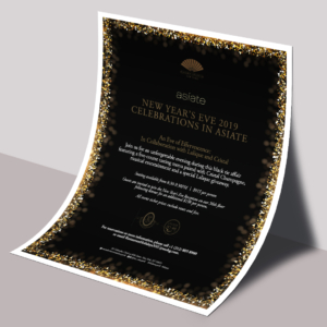 new years eve party flyer