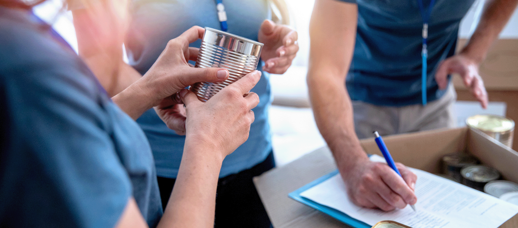 Nonprofit volunteers